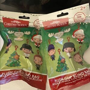 National Lampoon's Christmas Vacation Character Plush Clips, Blind Bag Set 2